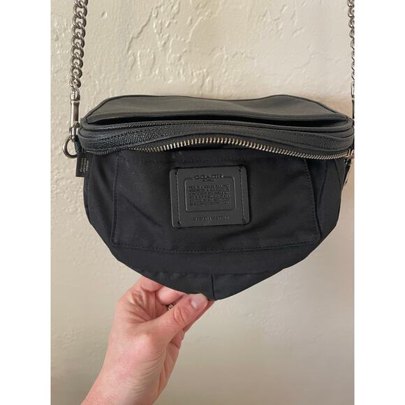 Coach Isla Chain Crossbody Purse Star Glitter F37748 Festival Concert Event Punk - Picture 15 of 15